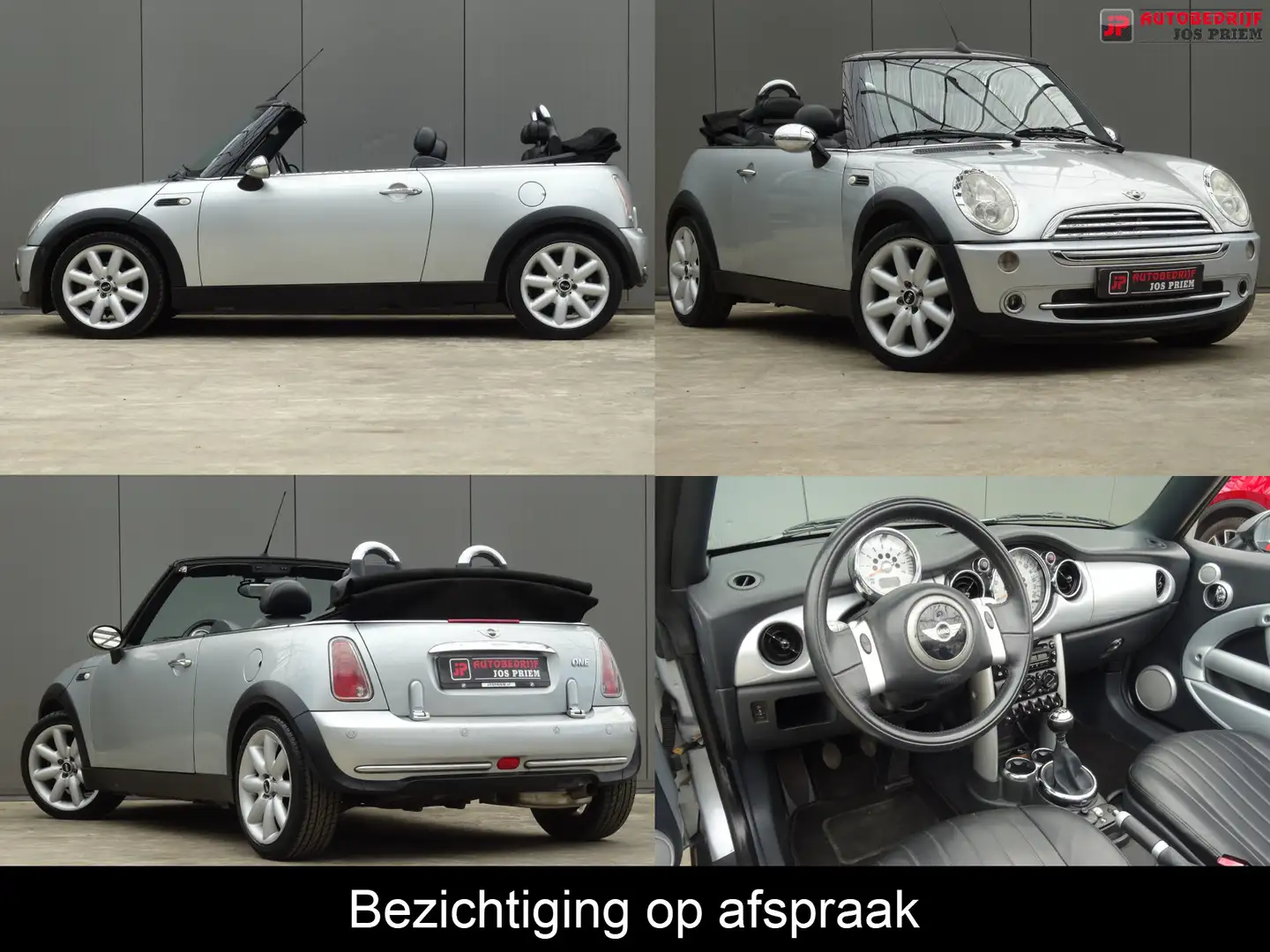 MINI One Cabrio Mini 1.6 Salt * AIRCO * PDC * INRUIL KOOPJE !! Grijs - 1