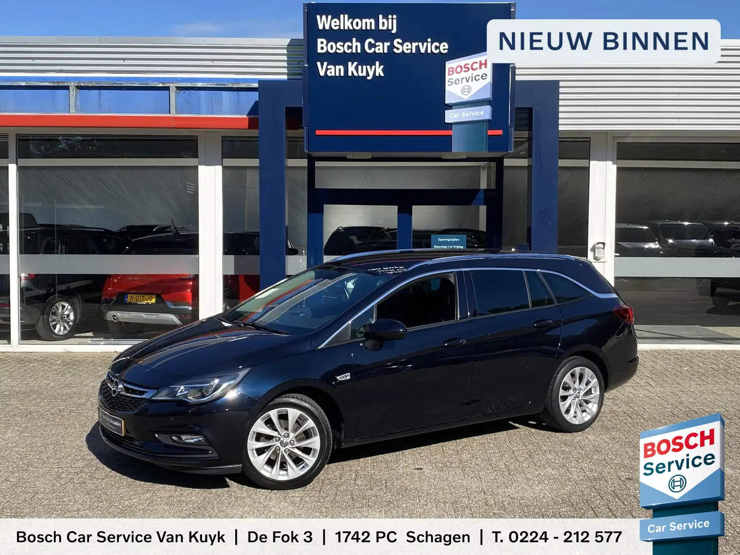 Opel Astra Sports Tourer 1.4 Innovation / Vol-Leder / Cruise- Blau - 1