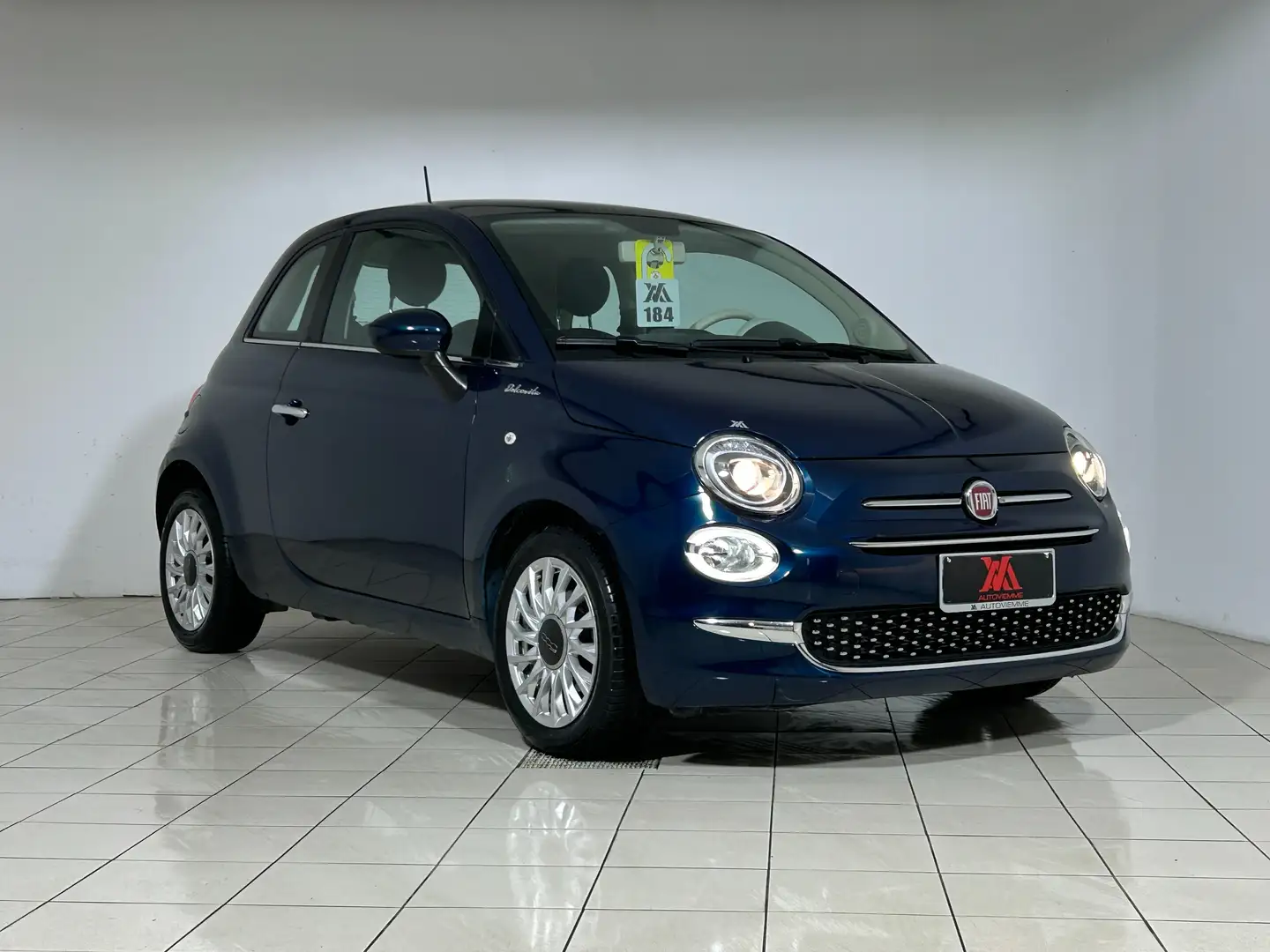 Fiat 500 Dolcevita hybrid tetto panoramico 70 cv Blu/Azzurro - 1