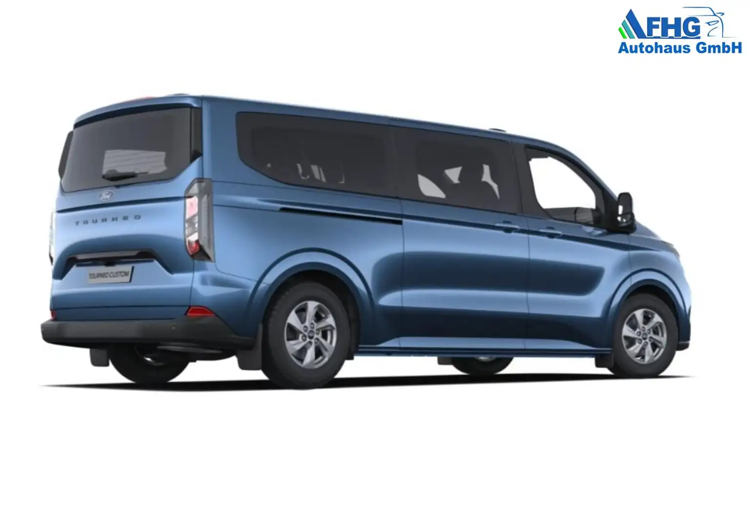 Ford Tourneo Custom Trend TDCi 136 320 L2 ACC AHK Nav 100 kW (136 P... Blau - 2