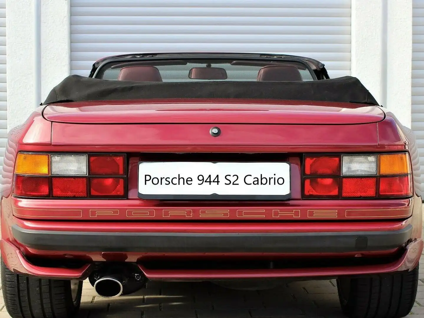 Porsche 944 944 S 2 Cabriolet Rot - 2