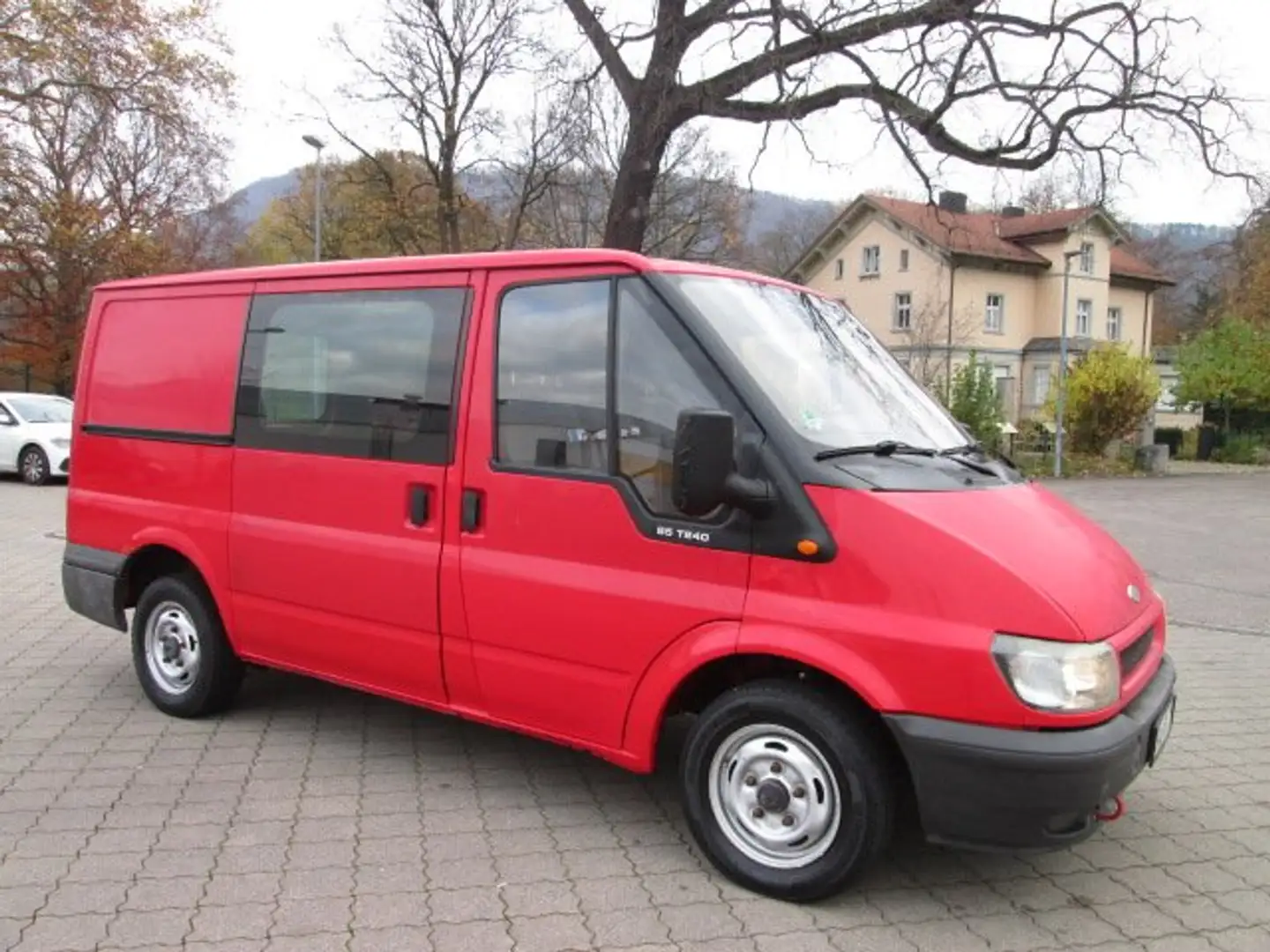 Ford Transit 280 K TDE Lkw+2.HAND+FÄHRT GUT+AHK Rot - 2