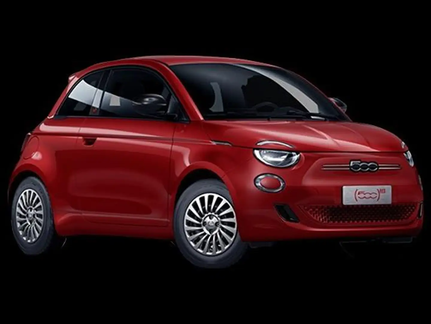 Fiat 500e Red Cabrio Rot - 1
