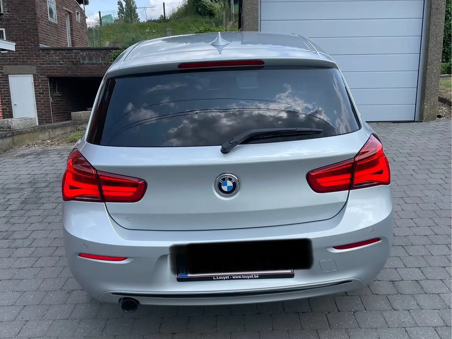 BMW 118 118i Aut. Sport Line Argent - 2