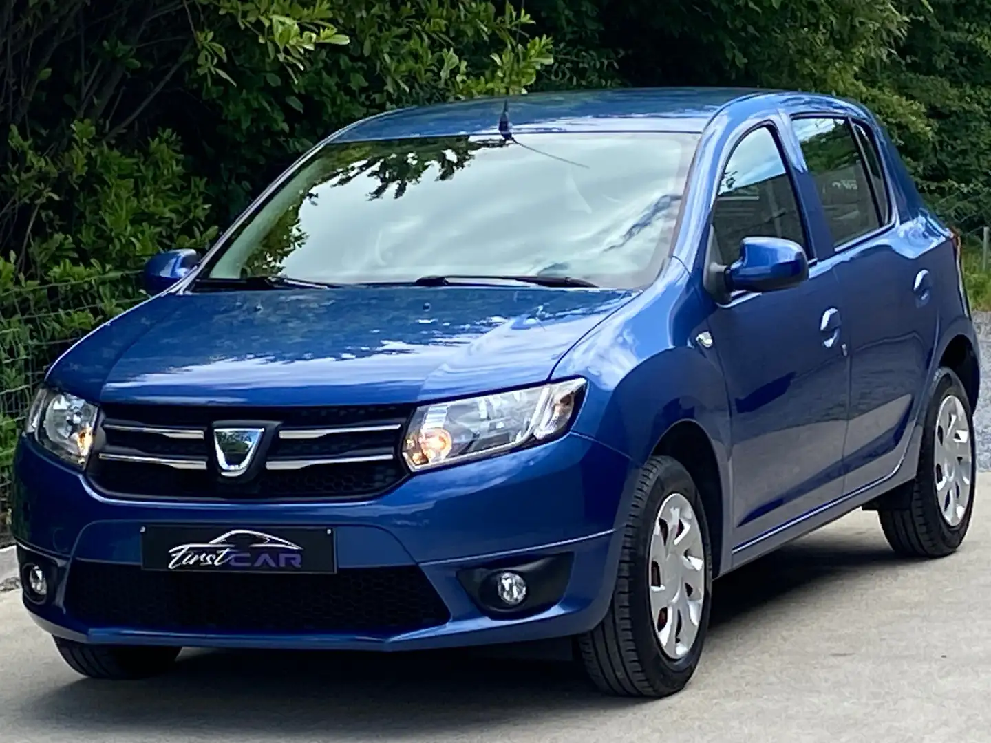 Dacia Sandero 1.2i / FAIBLE KM / AIRCO / NAVIGATION / GARANTIE!! Azul - 1