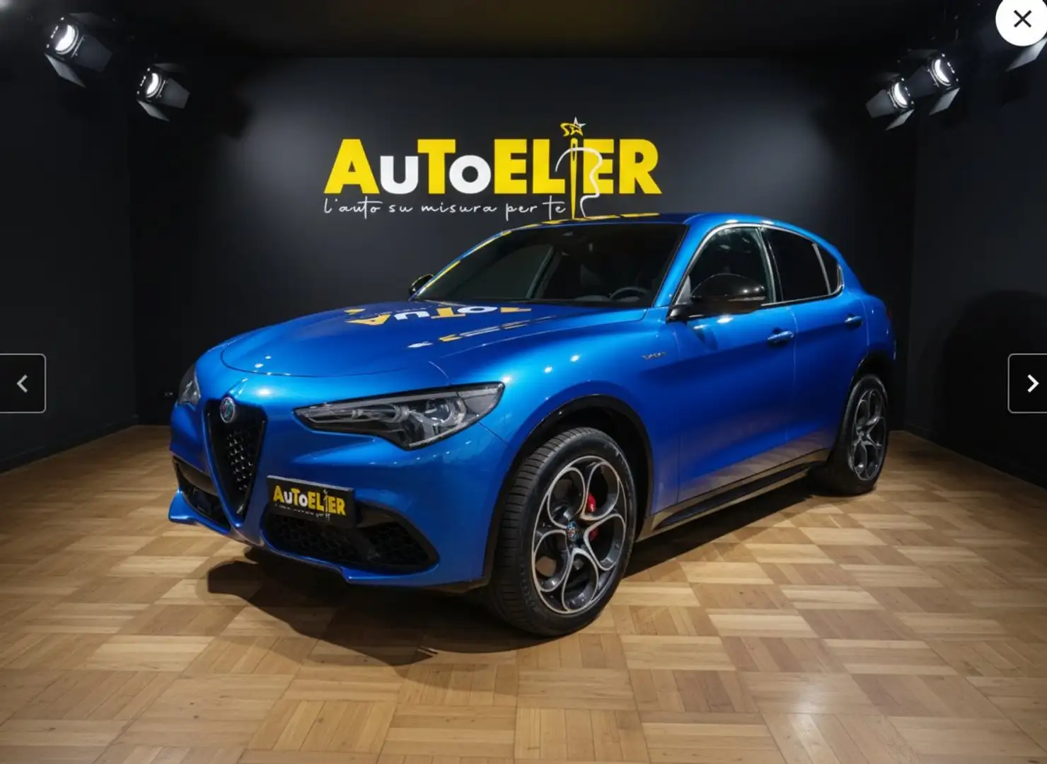 Alfa Romeo Stelvio Stelvio 2.2 t Veloce Q4 210cv auto Blu/Azzurro - 1