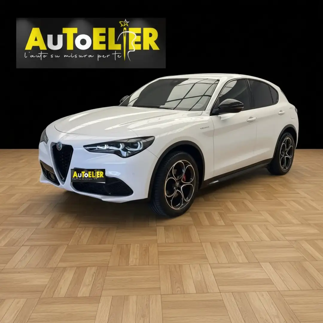 Alfa Romeo Stelvio Stelvio 2.2 t Veloce Q4 210cv auto Bianco - 1