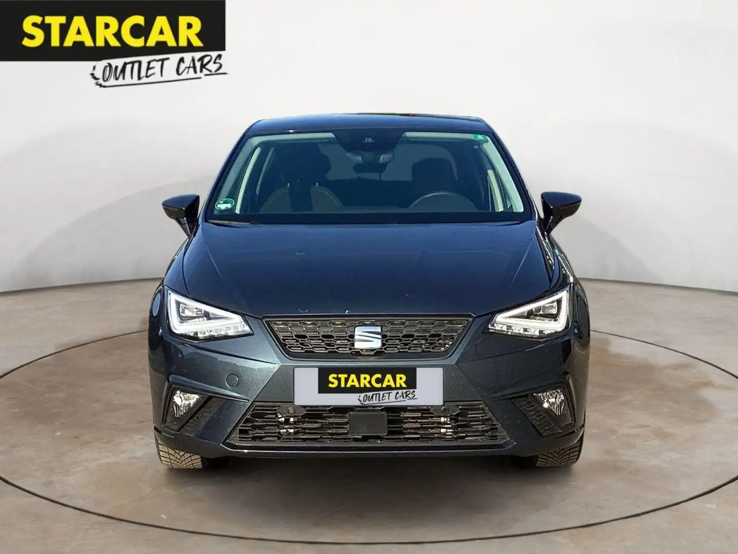 SEAT Ibiza STYLE AUTOMATIK+ACC+NAVI+VOLL-LED+ALARM+RFK+ Grau - 2