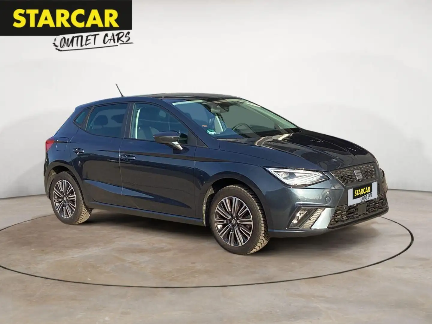 SEAT Ibiza STYLE AUTOMATIK+ACC+NAVI+VOLL-LED+ALARM+RFK+ Grau - 1