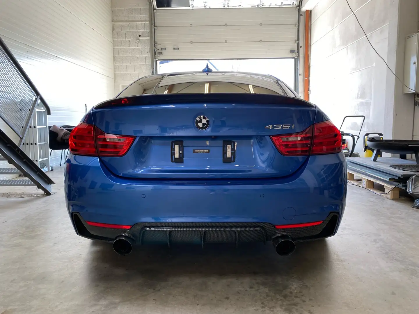 BMW 435 435i Gran Coupe Bleu - 2