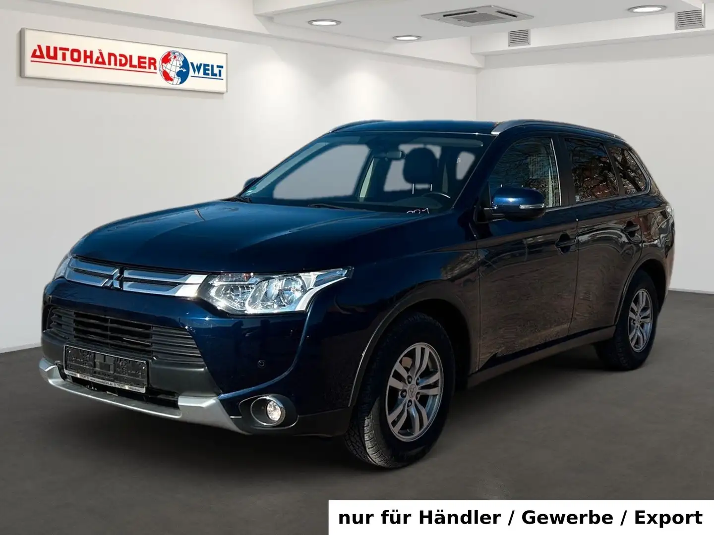 Mitsubishi Outlander 2.2 DI-D 4WD Automatik AAC Navi PDC Niebieski - 1
