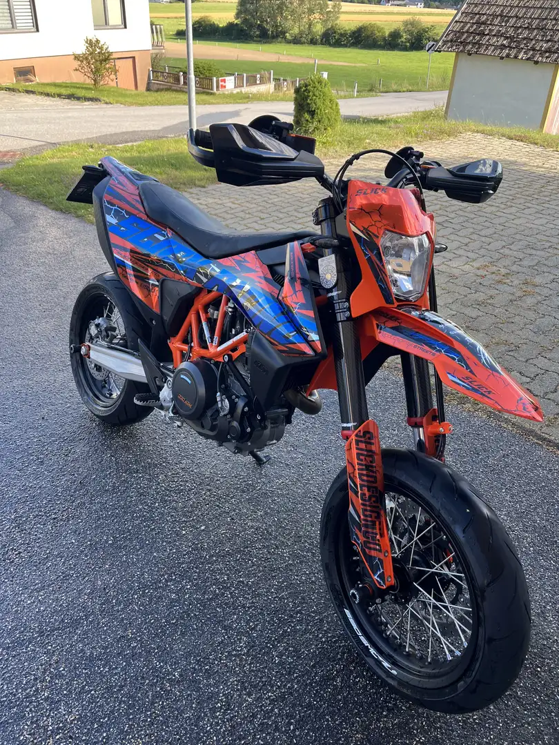 KTM 690 SMC R Portocaliu - 1