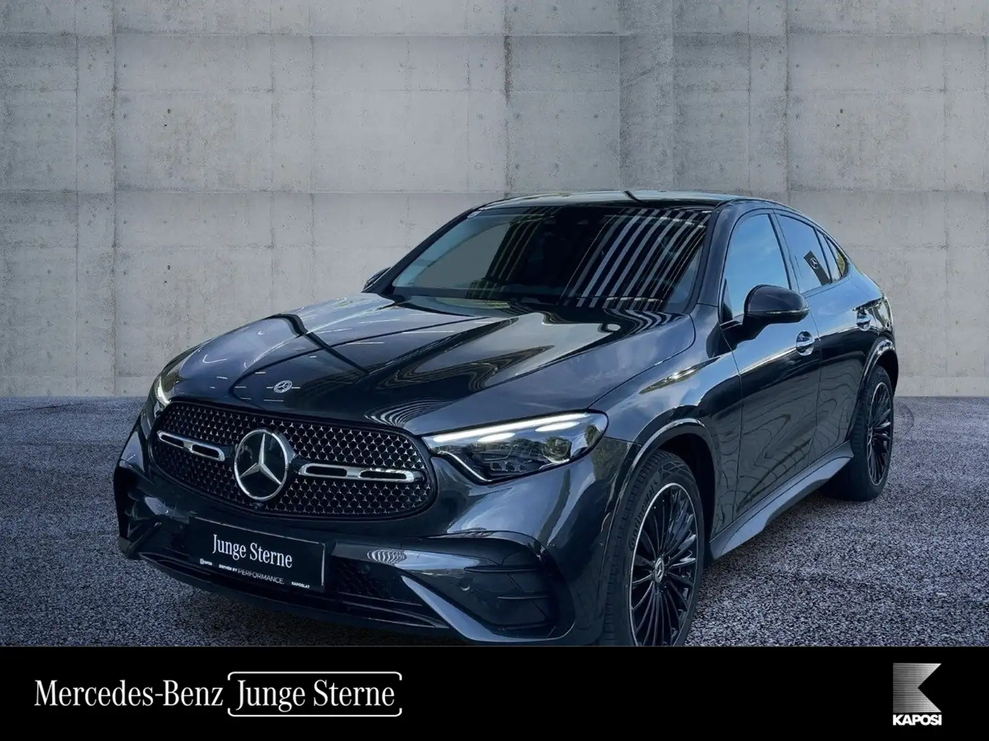 Mercedes-Benz GLC 220 d 4MATIC Coupé AMG Night FAP ACC KeyLess Grau - 1