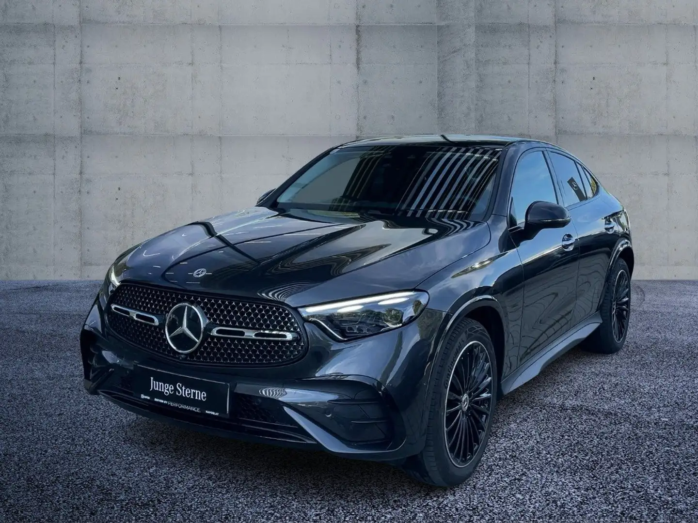 Mercedes-Benz GLC 220 d 4MATIC Coupé AMG Night FAP ACC KeyLess Grau - 2