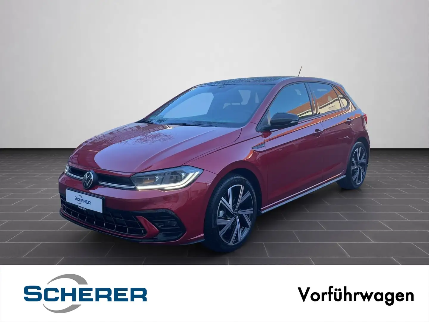 Volkswagen Polo R-Line 1,0 l TSI OPF 116 PS DSG7 Rot - 1