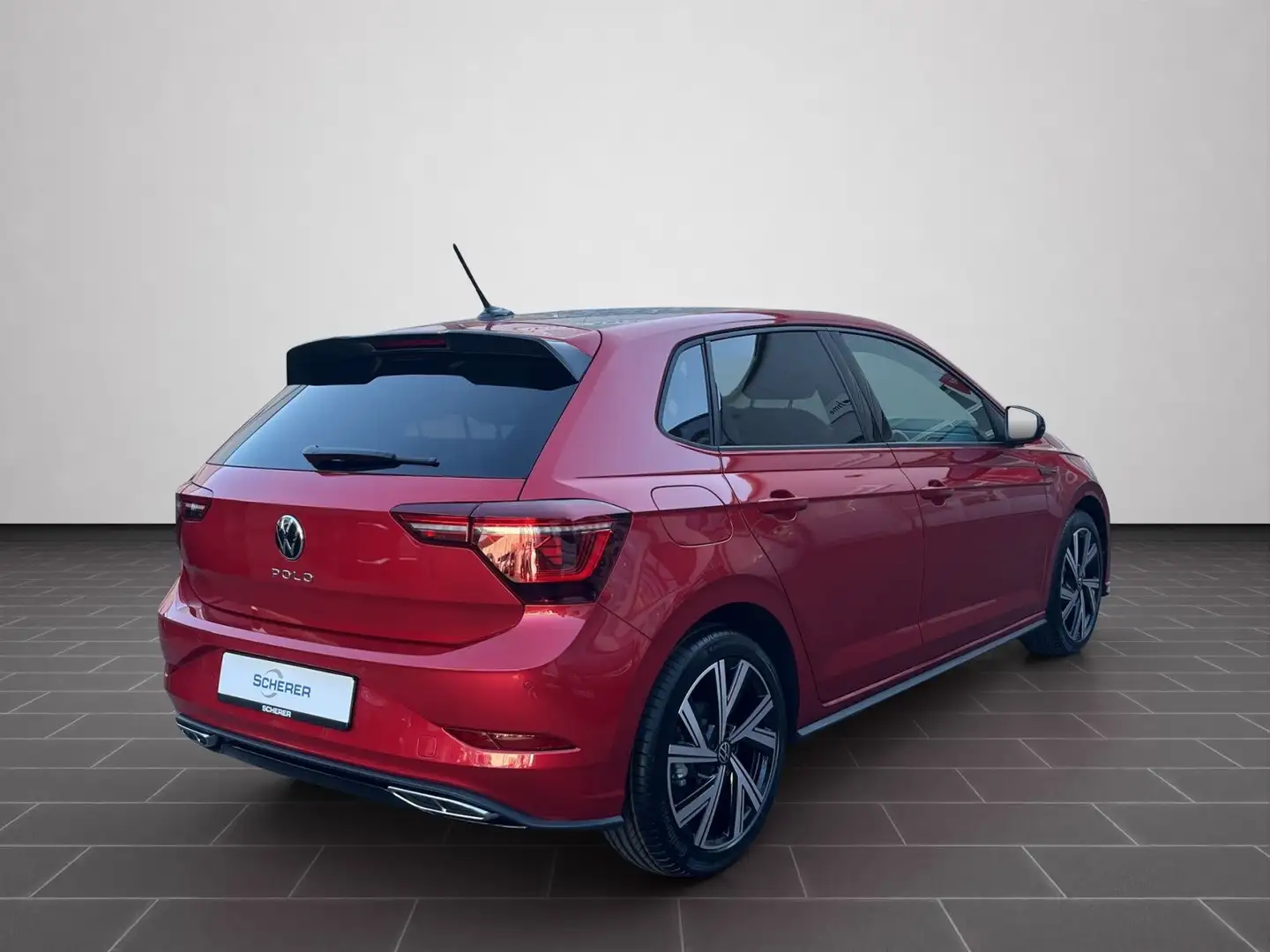 Volkswagen Polo R-Line 1,0 l TSI OPF 116 PS DSG7 Rot - 2