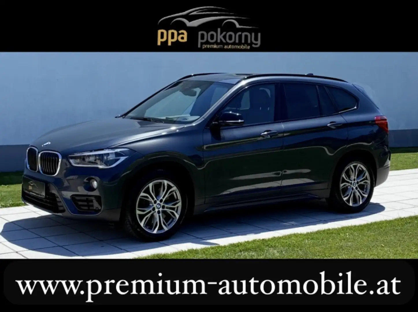 BMW X1 xDrive 20d Sport Line Aut. - Leder, Pano, ACC, ... Grau - 1