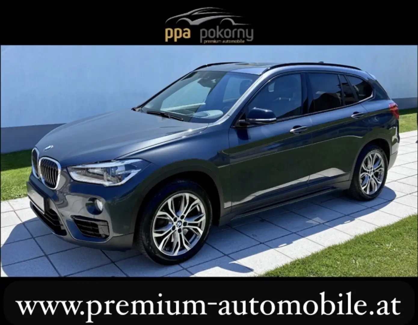 BMW X1 xDrive 20d Sport Line Aut. - Leder, Pano, ACC, ... Grau - 1