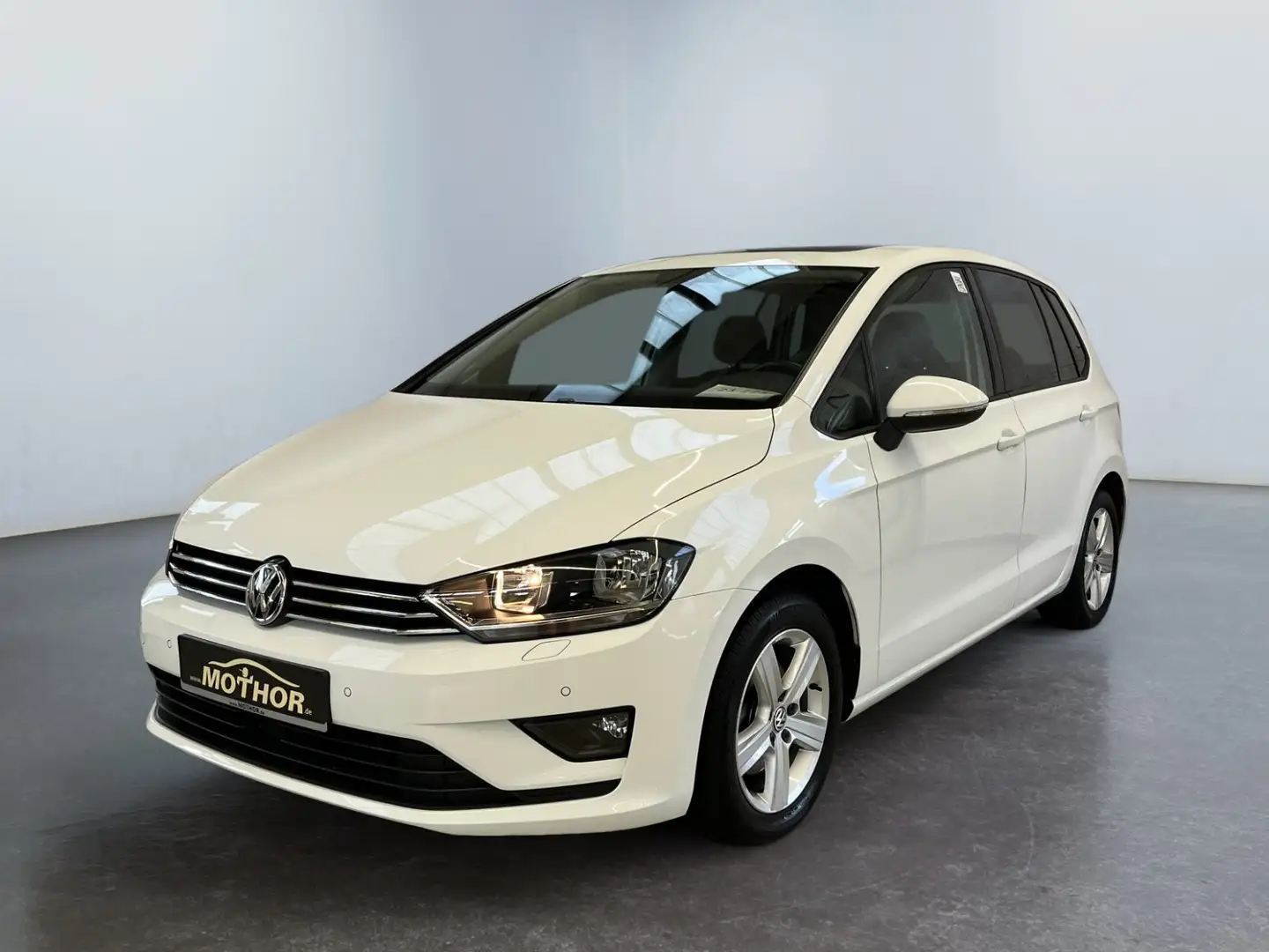 Volkswagen Golf Sportsvan VII Comfortline 1.4TSI DSG AHK Weiß - 2