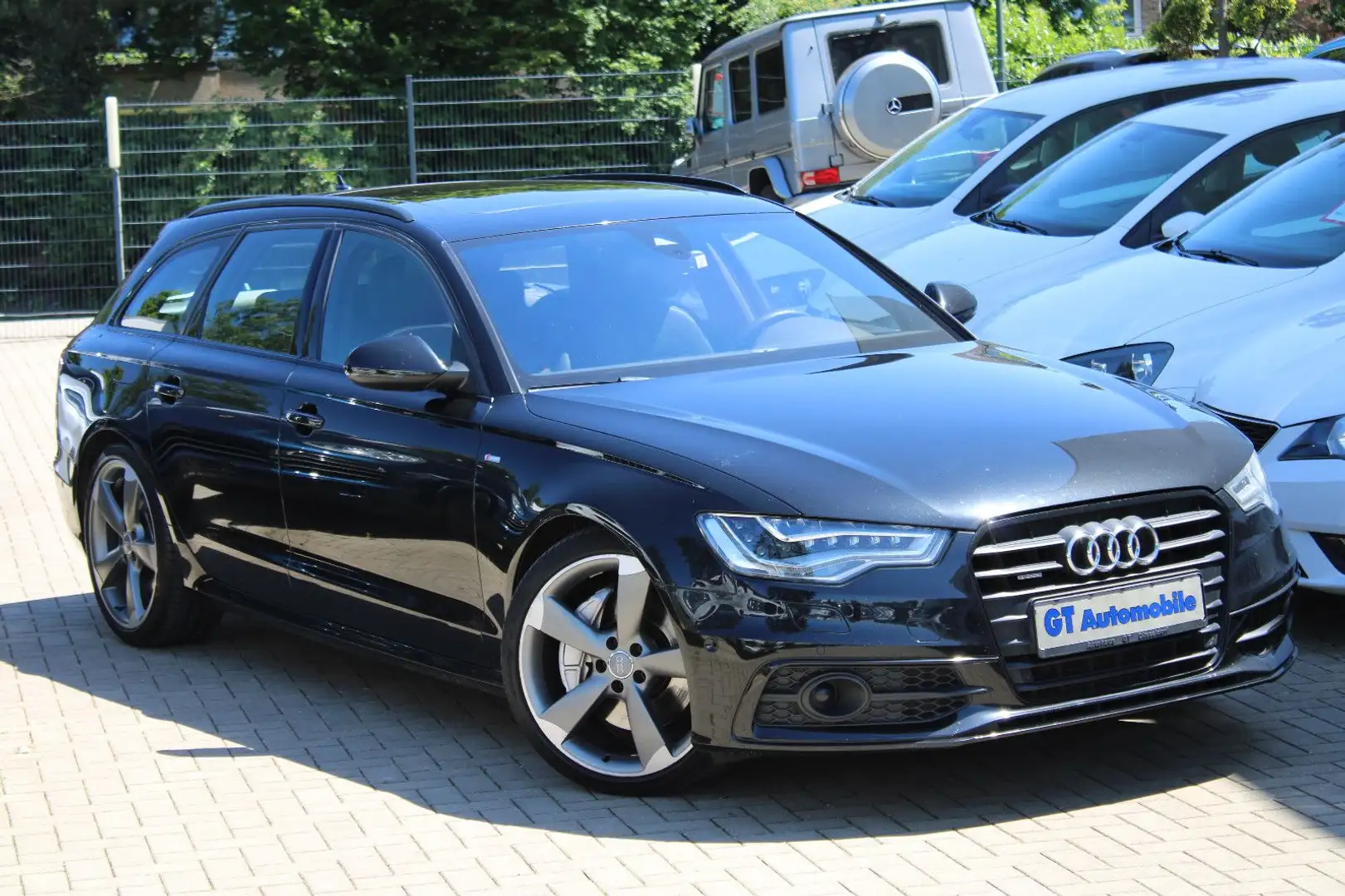 Audi A6 Avant 3.0 TDI quattro/S-line/Pano/Leder/Luftf Zwart - 1