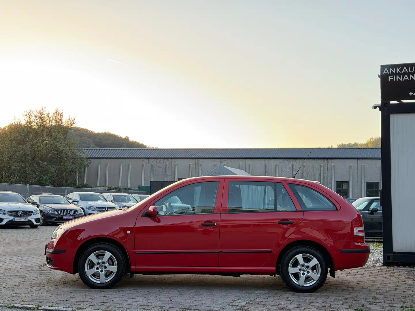 Skoda Fabia 1,4 Luca Finanzierung ohne Anzahlung möglich Rot - 2