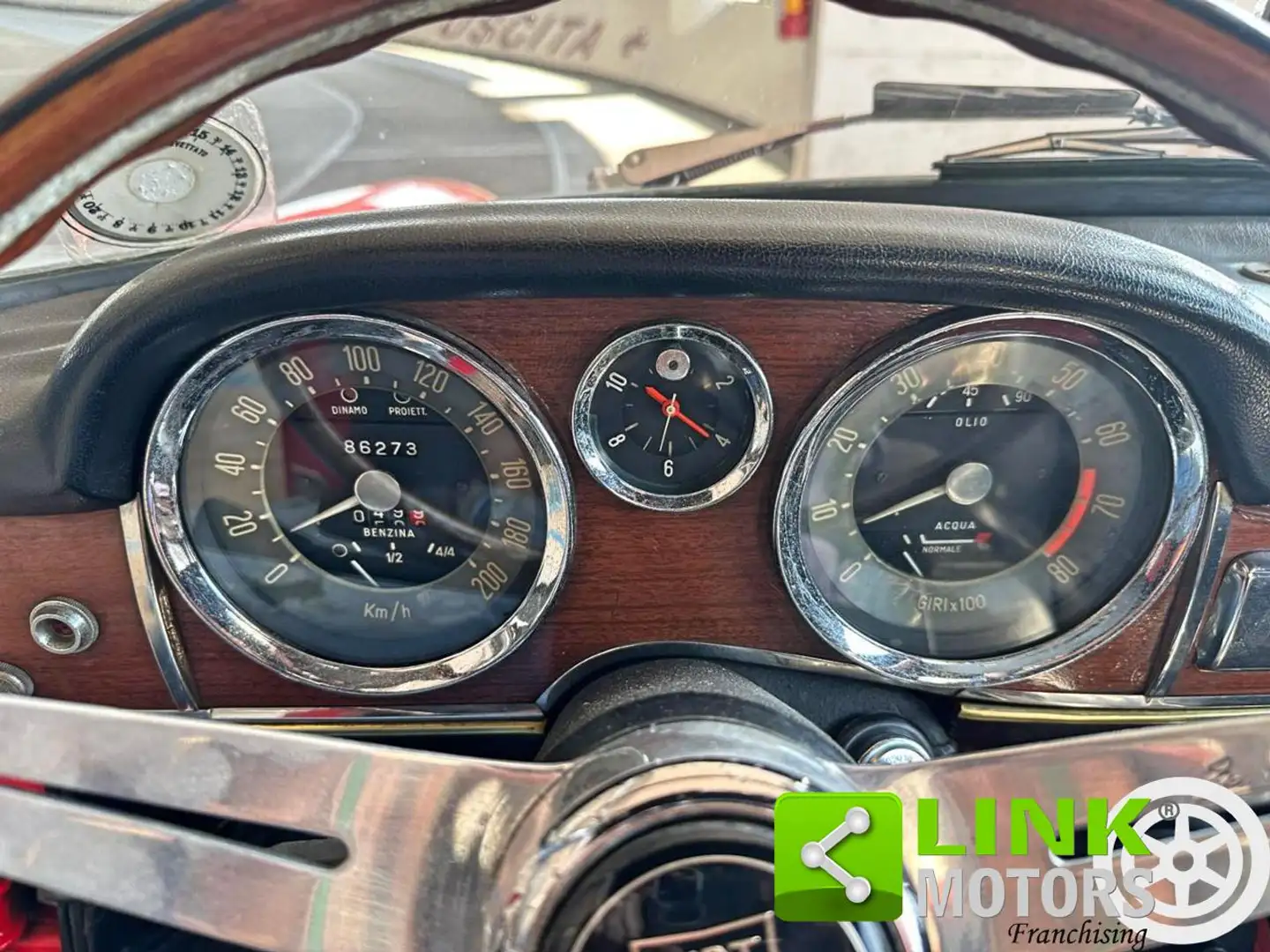 Fiat Other 1600 S Cabriolet OSCA (unica in Italia) Kırmızı - 1