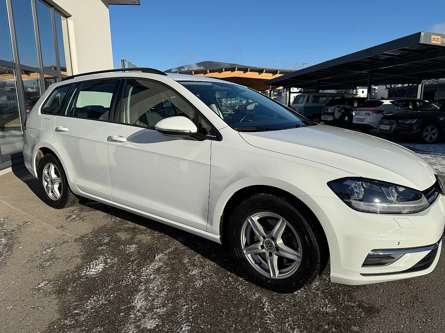 Volkswagen Golf Variant Comfortline 1,6 TDI Weiß - 2