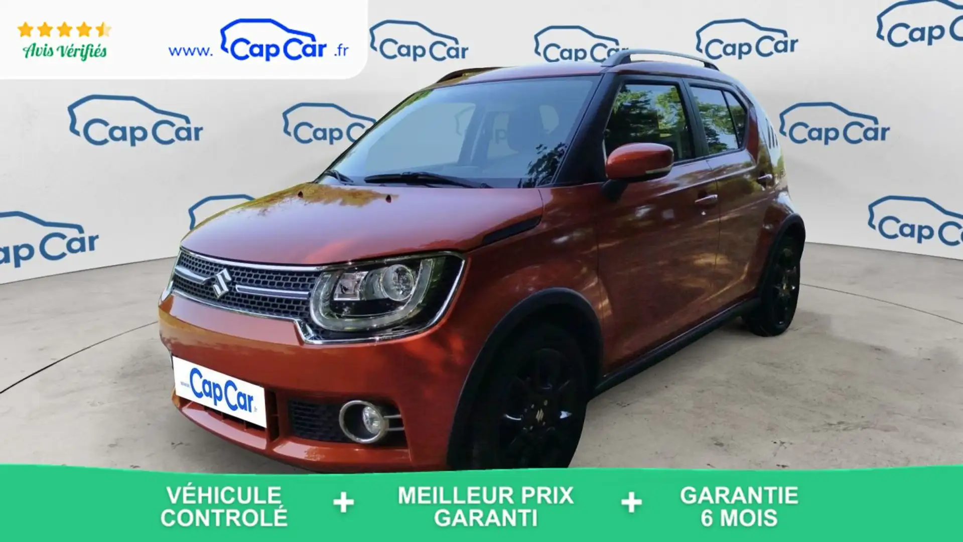 Suzuki Ignis 1.2 Dualjet 90 Privilege Pomarańczowy - 1