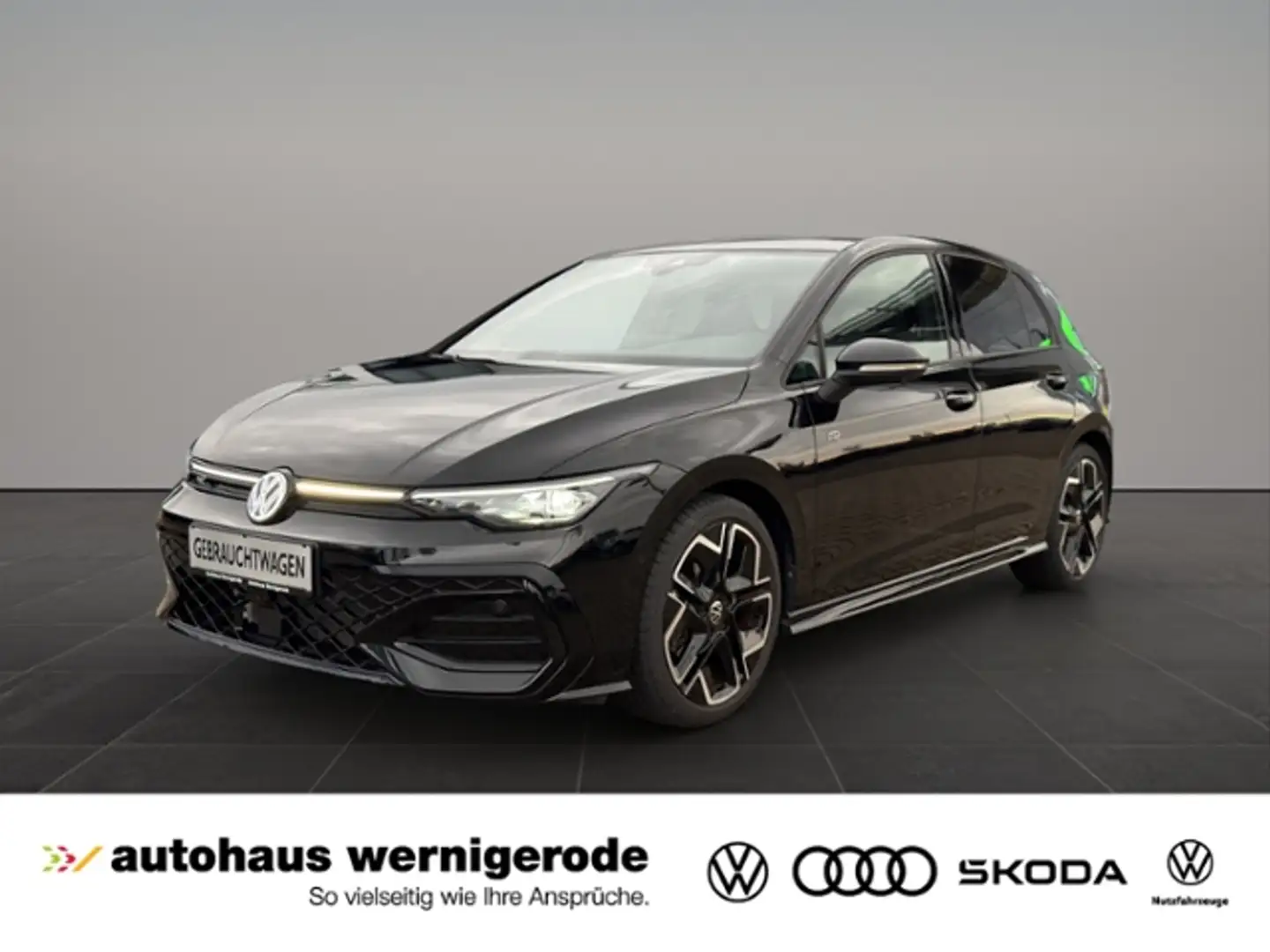 Volkswagen Golf VIII 1.5TSI R-Line Matrix/Pano/HK/360°/ACC Noir - 1