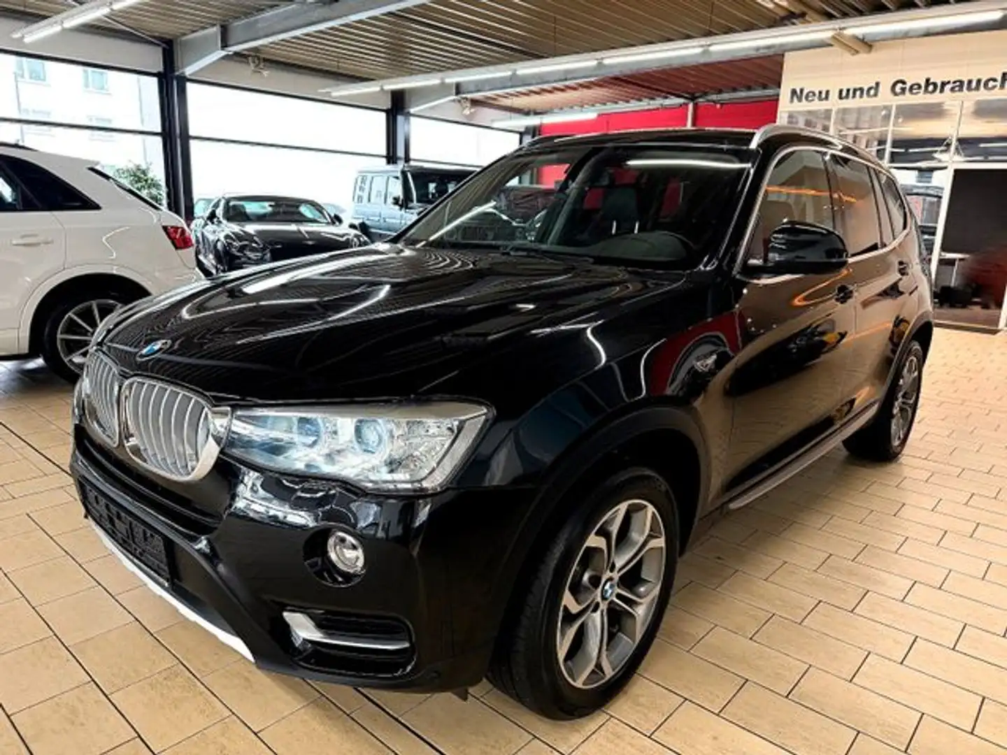 BMW X3 xDrive 20 d*AUTOM+NAVI+BI-XEN+LED+KAM+18'ALU* Noir - 2