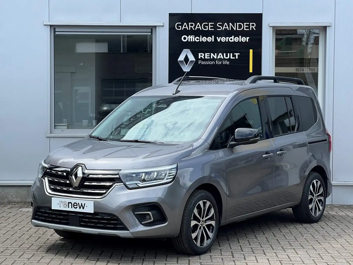 Renault Kangoo 1.3 Tce 100 Pk Techno Grijs - 1