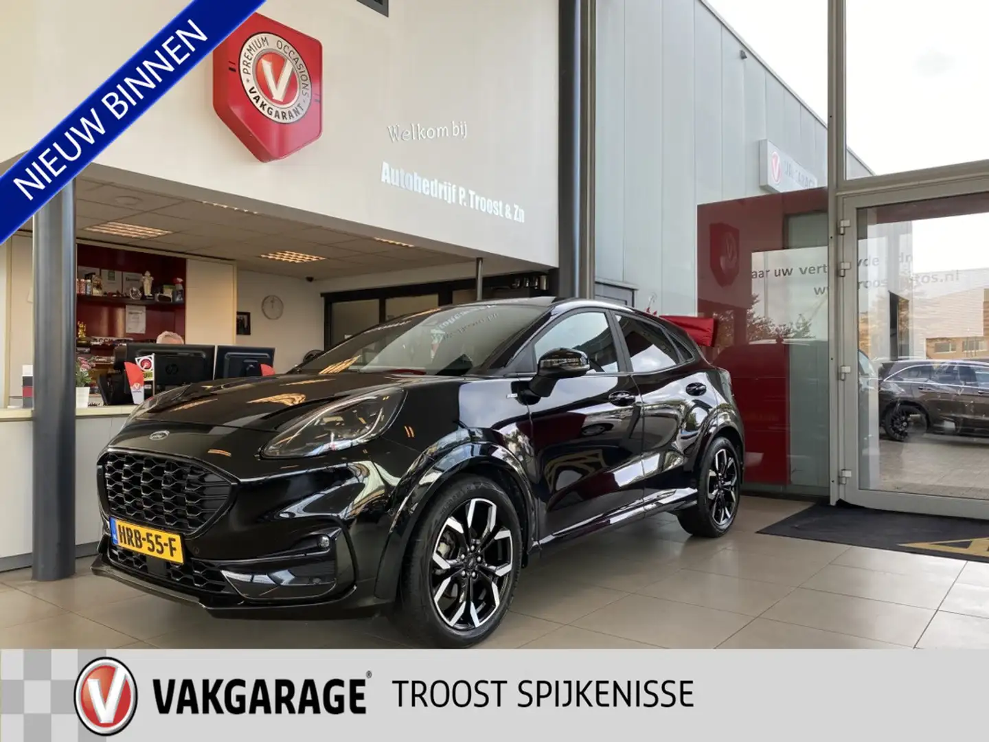Ford Puma 1.0 EcoBoost Hybrid ST-Line 155pk Automaat/Virtual Zwart - 1