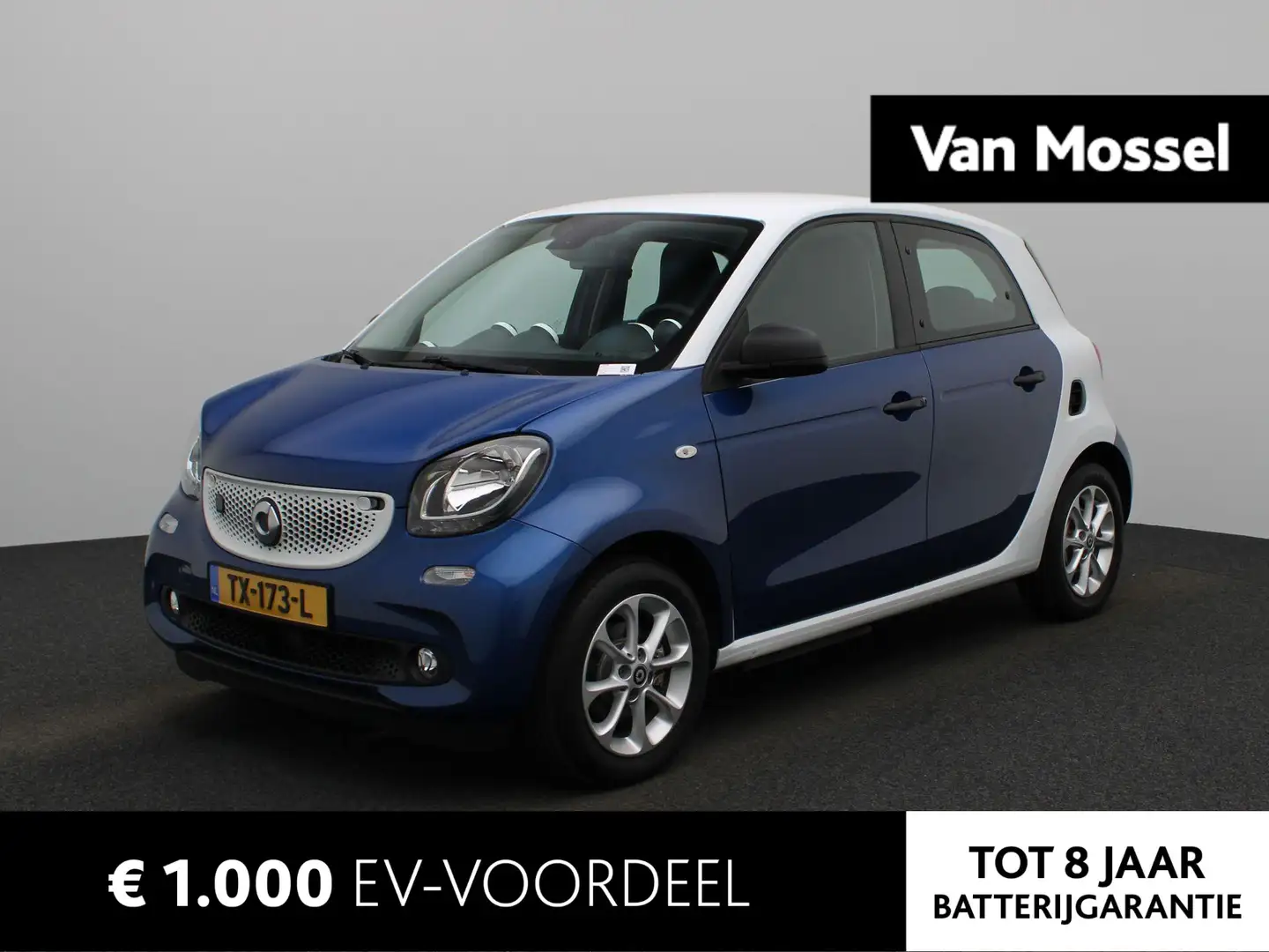 smart forFour EQ Business Solution 18 kWh | CLIMATE CONTROL | CR Blauw - 1