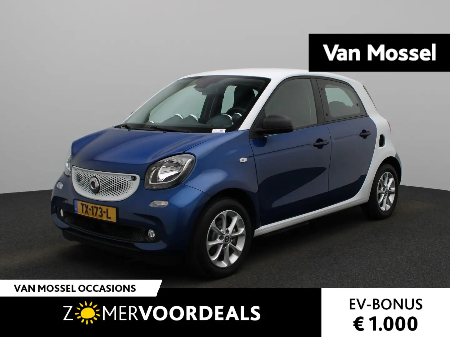 smart forFour EQ Business Solution 18 kWh | CLIMATE CONTROL | CR Blu/Azzurro - 1