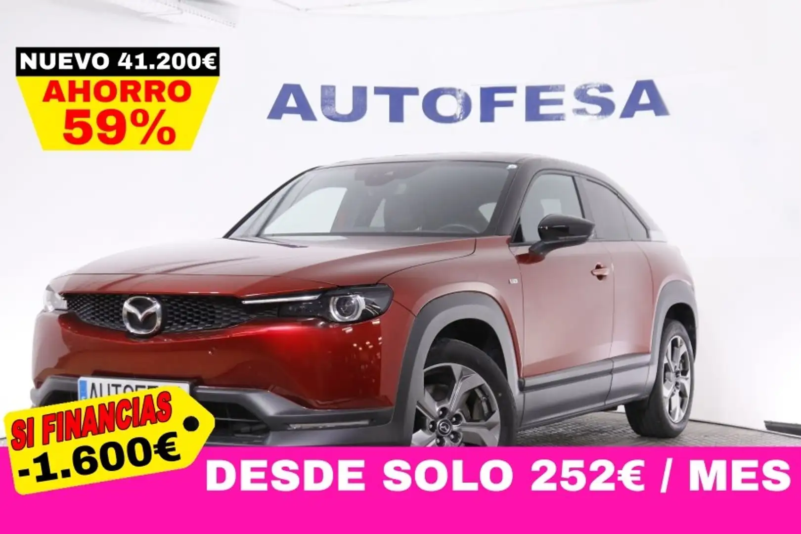 Mazda MX-30 ELECTRICO E-SKYACTIVE ADVANTAGE 145CV 5P # OPCIONE Rojo - 1