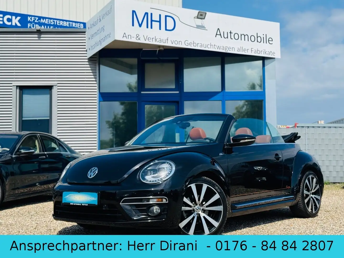 Volkswagen Beetle 2.0 TDI Cabriolet R-Line Cup Black - 1