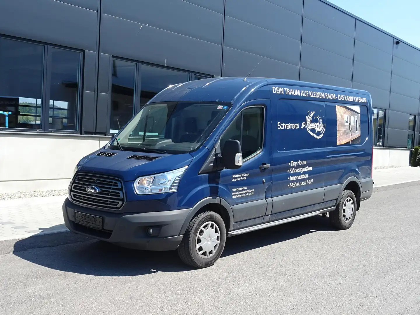 Ford Transit Kasten 2.0 TDCi 350 L3 Trend/Kamera/AHK Blu/Azzurro - 2