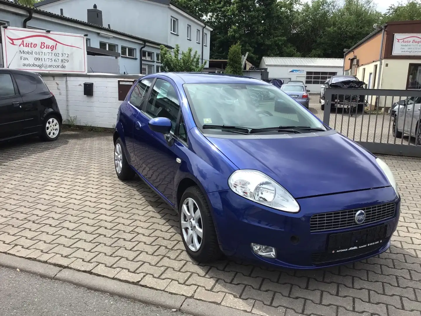 Fiat Grande Punto 1.4 8V Dynamic+Klima+Alu Blau - 2