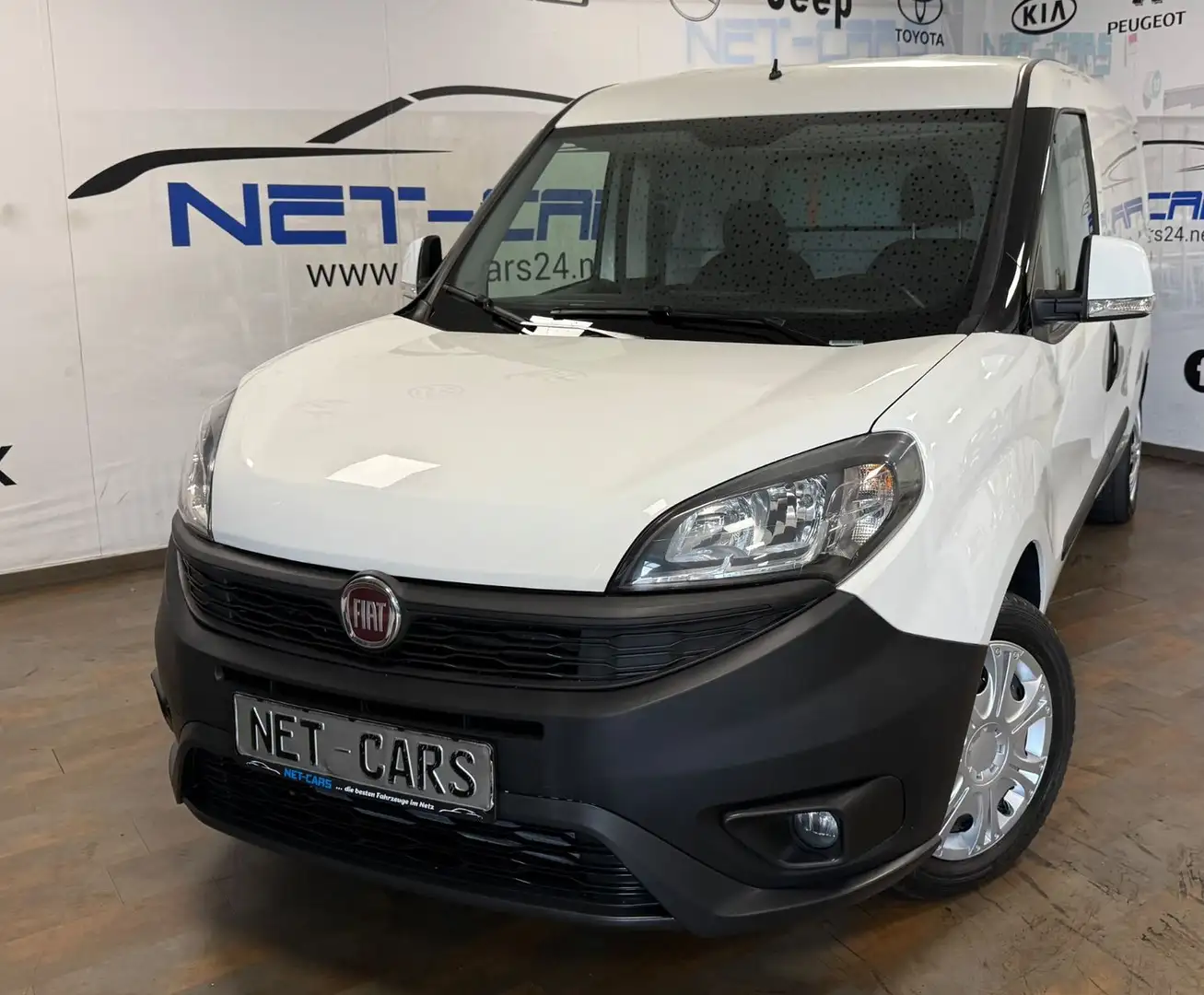 Fiat Doblo 1,4 16V CNG*L2*MAXI*Klima*Kühlbox*NAVi* Weiß - 1