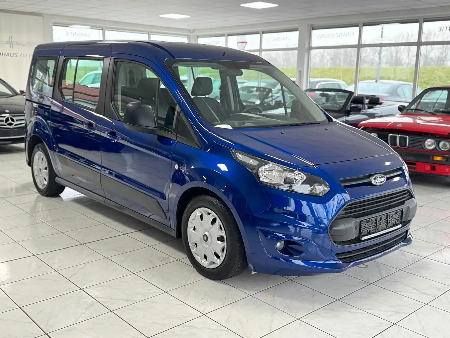 Ford Grand Tourneo Connect Trend+7-Sitzer+PDC+1.Hand Bleu - 1