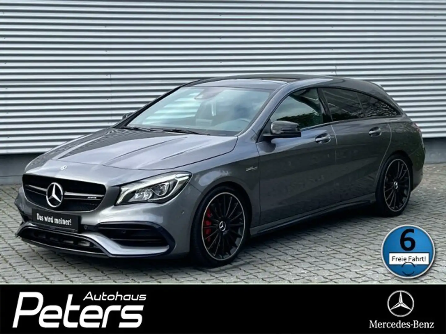 Mercedes-Benz CLA 45 AMG CLA 45 AMG SB 4Matic LED/Night Comand/LED/Drivers Grau - 1