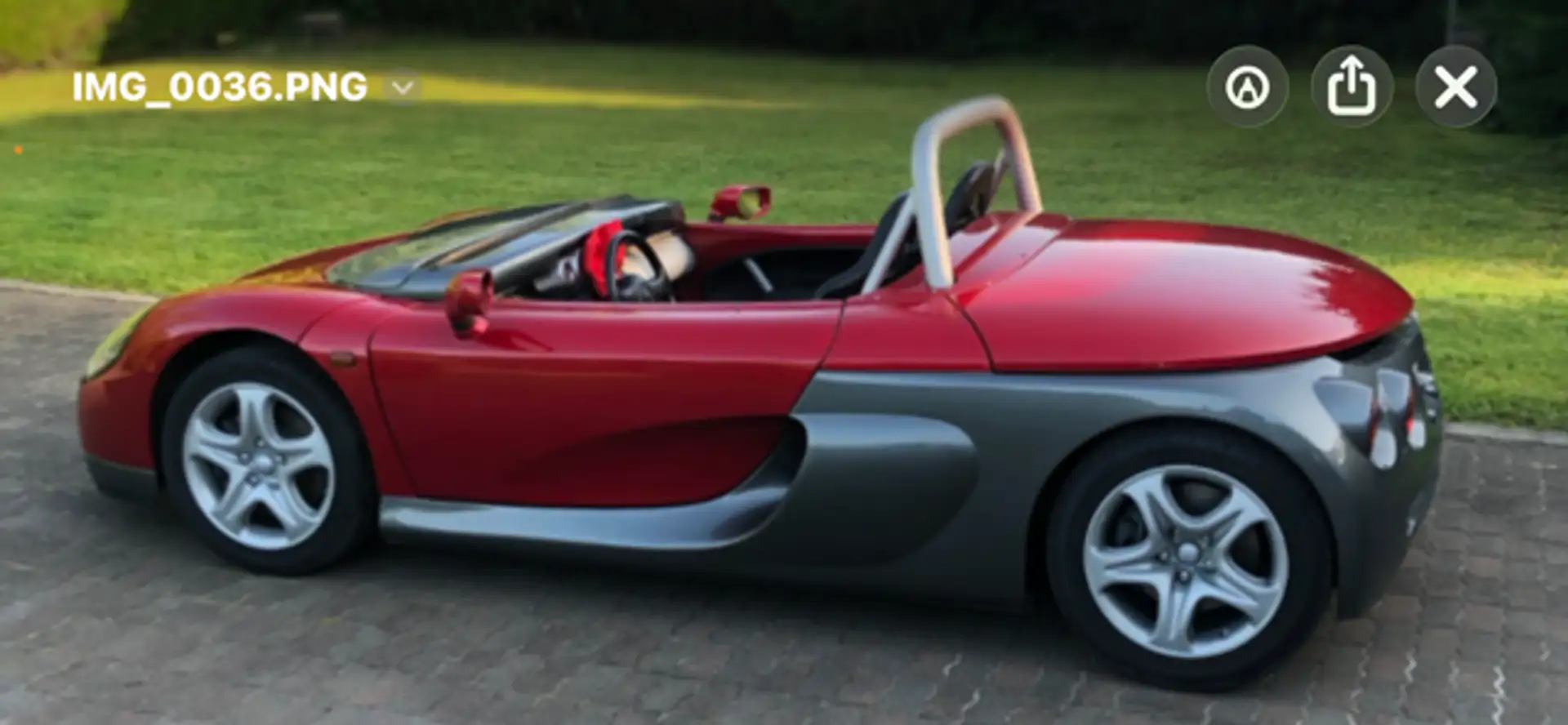 Renault Spider 2.0i Rot - 1