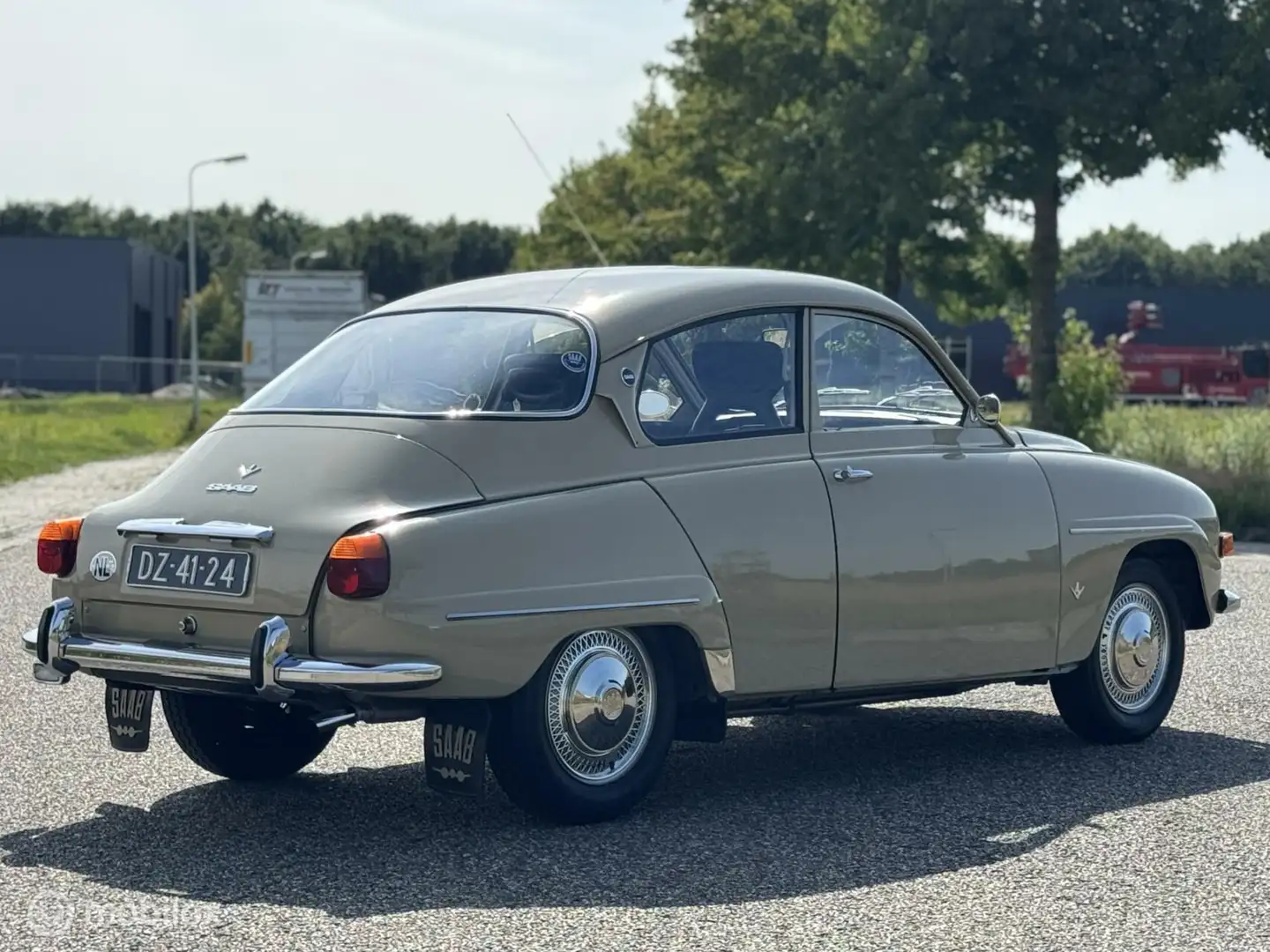 Saab 96 V4 1969 Concoursstaat 50.000 KM Bruin - 2