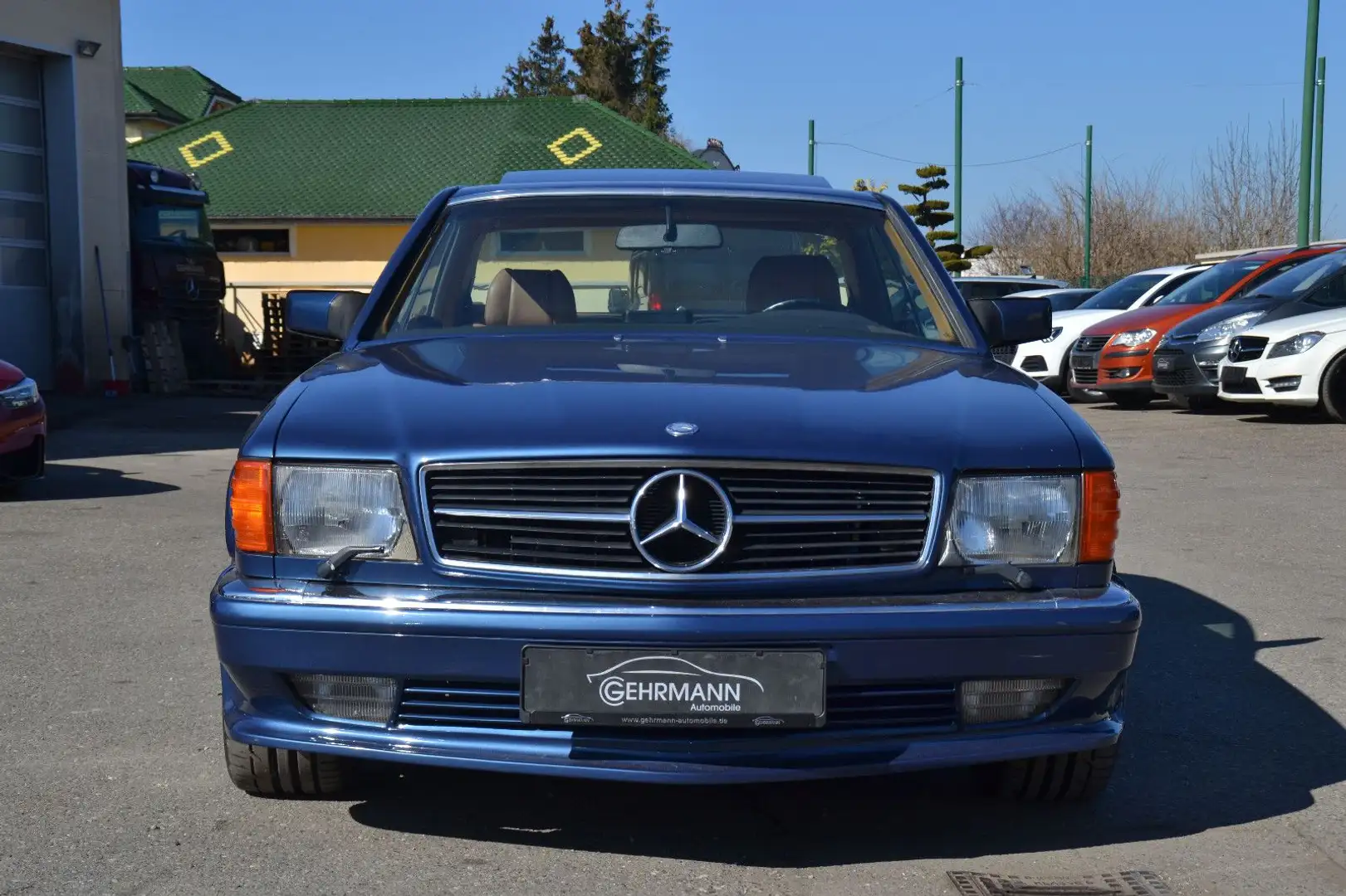 Mercedes-Benz 560 SEC Lorinser! TÜV NEU, Deutsches Fahrzeug Blue - 2