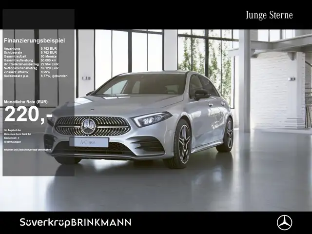 Mercedes-Benz A 250 e AMG NIGHT DISTR KAMERA SPUR PDC SHZ