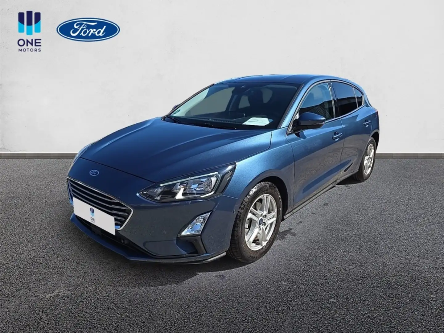 Ford Focus 1.0 Ecoboost MHEV Trend+ 125 Blau - 1