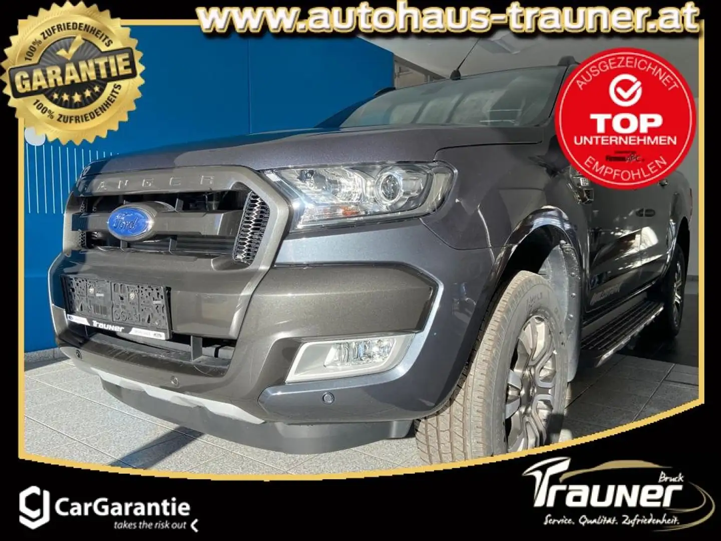 Ford Ranger Doppelkabine  Wildtrak 3,2 TDCi Aut. Grau - 1