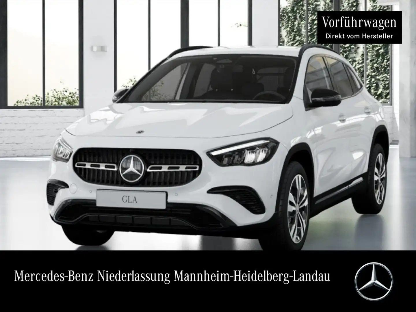 Mercedes-Benz GLA 200 PROGRESSIVE+NIGHT+360°+LED+TOTW+KEYLESS Bílá - 1