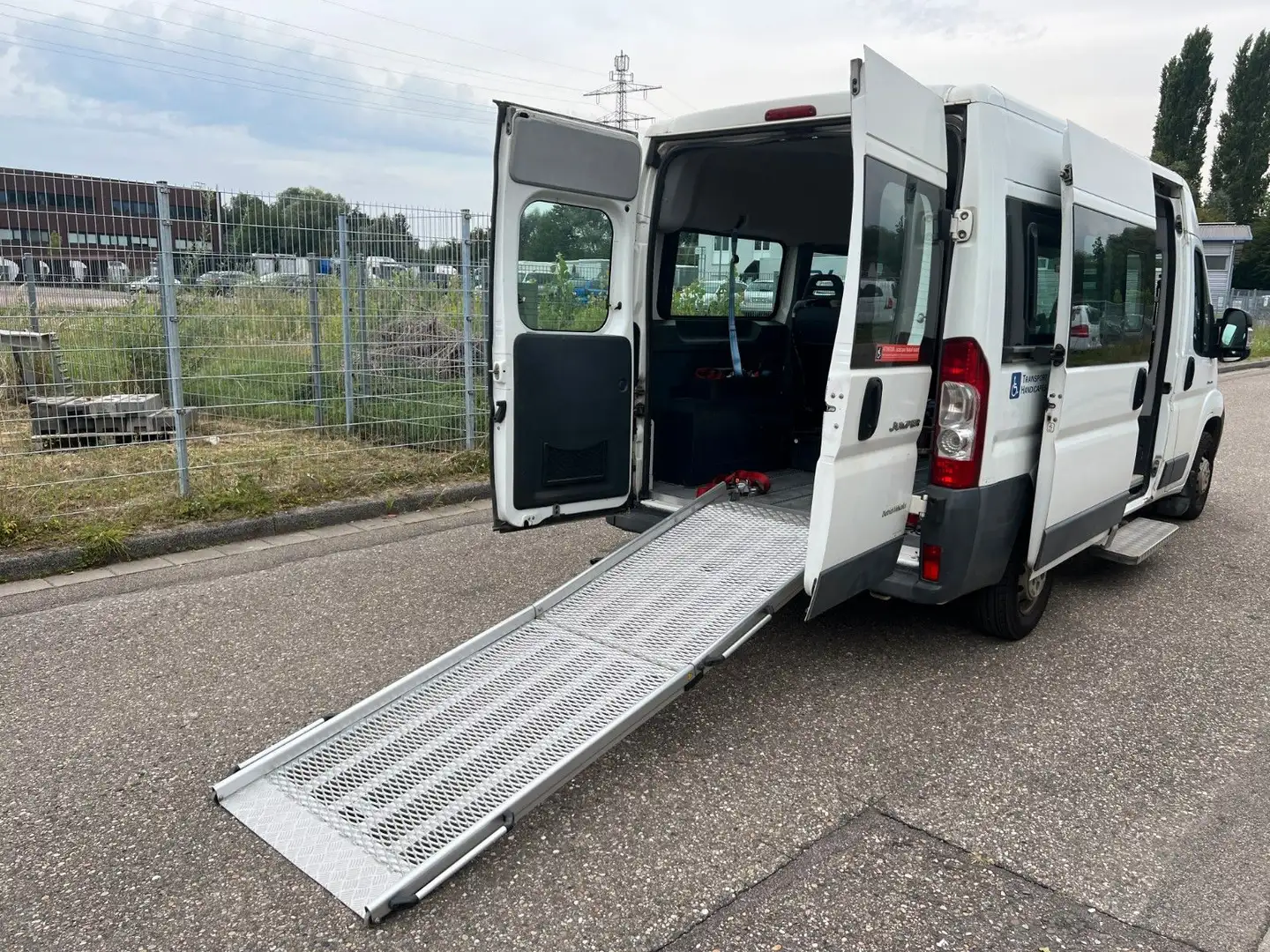 Citroen Jumper *Handicap*9 Sitzer*Behinderten Rampe Bílá - 2