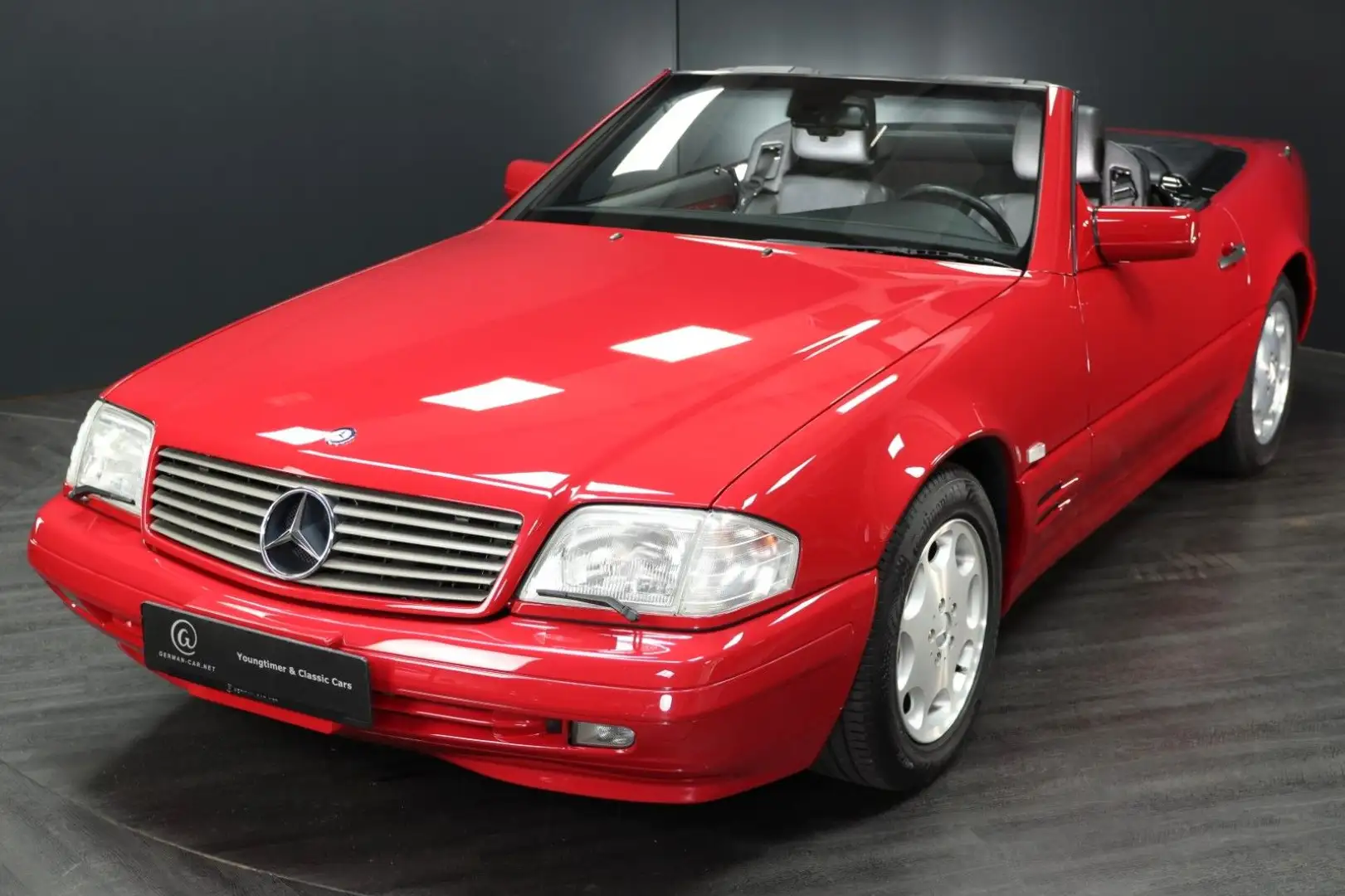 Mercedes-Benz SL 500 25 tkm, imperial, dokumentiert, Mopf 1 Rouge - 1